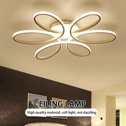 Lámpara de techo LED de estilo moderno para pasillo, balcón, dormitorio, sala de estar, hogar, iluminación interior, comedor, oficina, lustre