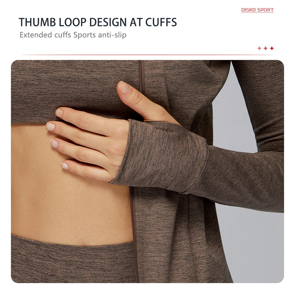 Conjunto deportivo Hearuisavy para mujer, chaqueta deportiva de manga larga con cremallera y bolsillos, ropa exterior ajustada de secado rápido para correr, pantalones de yoga de cintura alta