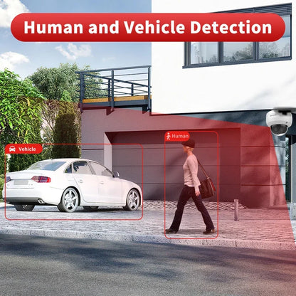 Cámara IP Hikvision ColorVu Smart Hybrid Light de 8 MP DS-2CD1183G2-LIU DS-2CD1183G2-LIUF MD 2.0 con detección humana, micrófono, ranura para tarjeta SD, IP67 y PoE.