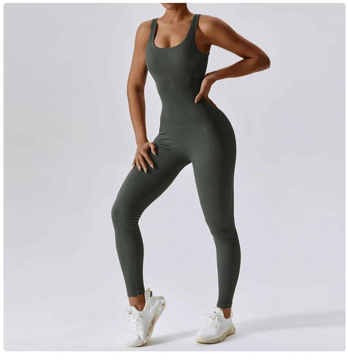 Traje de yoga de una pieza sin costuras de primavera, conjunto de entrenamiento de fitness para danza y tonificación abdominal, mono elástico, ropa deportiva de gimnasio con efecto push up