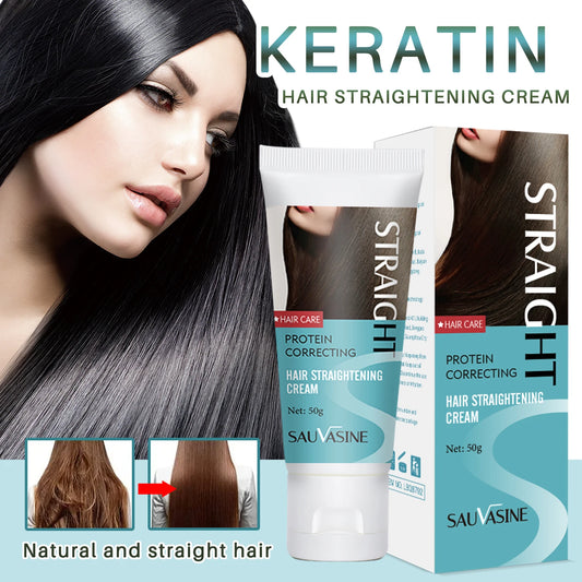 Crema de queratina para alisar el cabello Crema de queratina para alisar el cabello Keratina profesional para el cuidado del cabello de alisado permanente