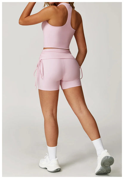 Conjunto de chándal de yoga para mujer, 2 piezas, ropa deportiva para entrenamiento, fitness, gimnasio, leggings de cintura alta, sujetador deportivo, ropa deportiva