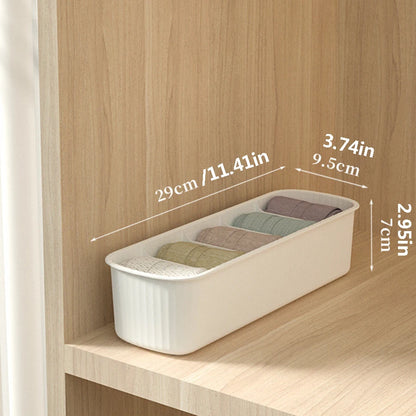 Caja para guardar calcetines, cajón para el hogar, compartimento para armario, caja para guardar y organizar, caja para guardar medias y ropa interior.