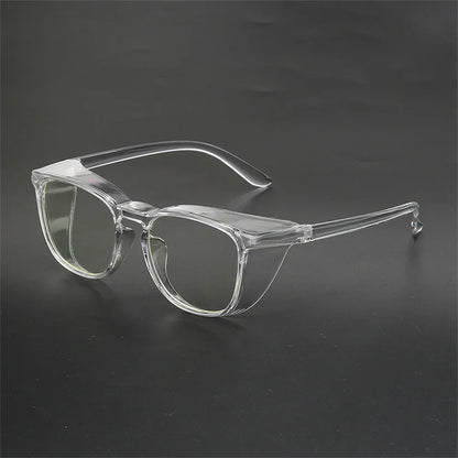 Gafas anti-luz azul para hombres y mujeres, transparentes, a prueba de arena, antichoque, para ciclismo, seguras, con bloqueo de luz azul, protección para los ojos.
