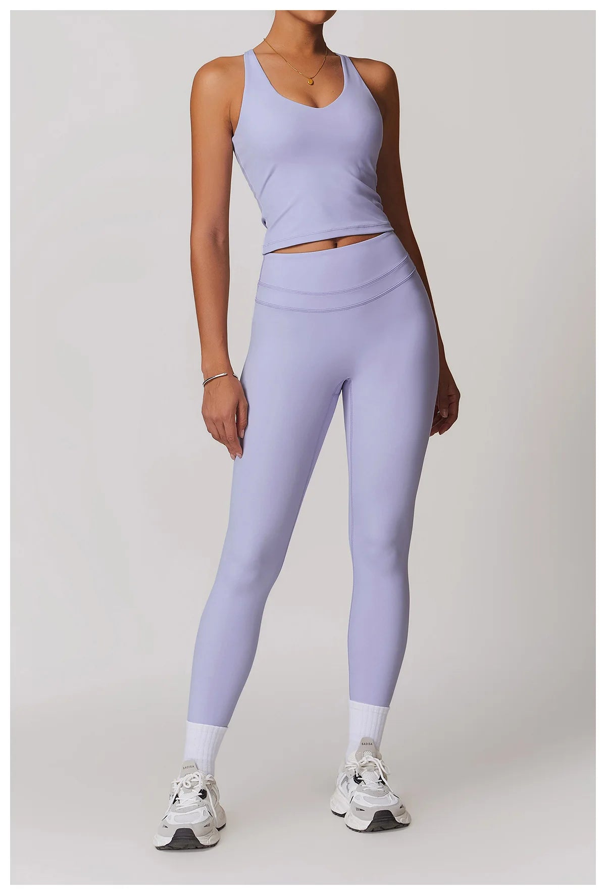 SWELTERING Conjunto de 2 piezas de ropa deportiva para mujer, conjunto de yoga, ropa deportiva para gimnasio, trajes de yoga, conjunto de fitness, chándales, sujetador deportivo, leggings para gimnasio