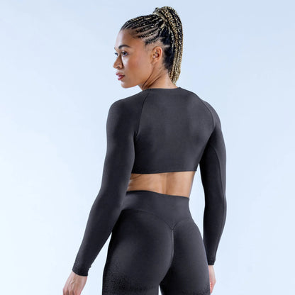 Top deportivo para mujer de corte bajo, transpirable, sin costuras, para yoga, elástico, cómodo, camiseta de fitness, fabricante chino de calidad.