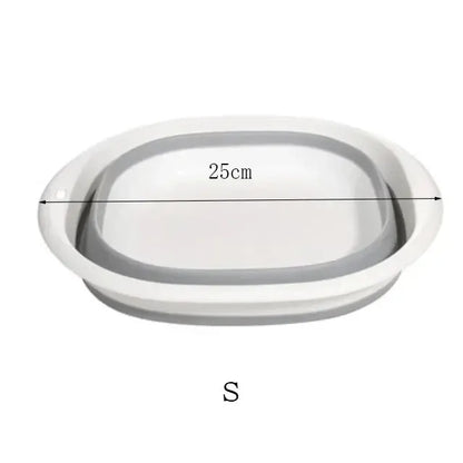 Lavabos plegables de plástico, lavabos portátiles, bañera plegable para bebés y adultos, accesorios de baño y cocina, lavabos.