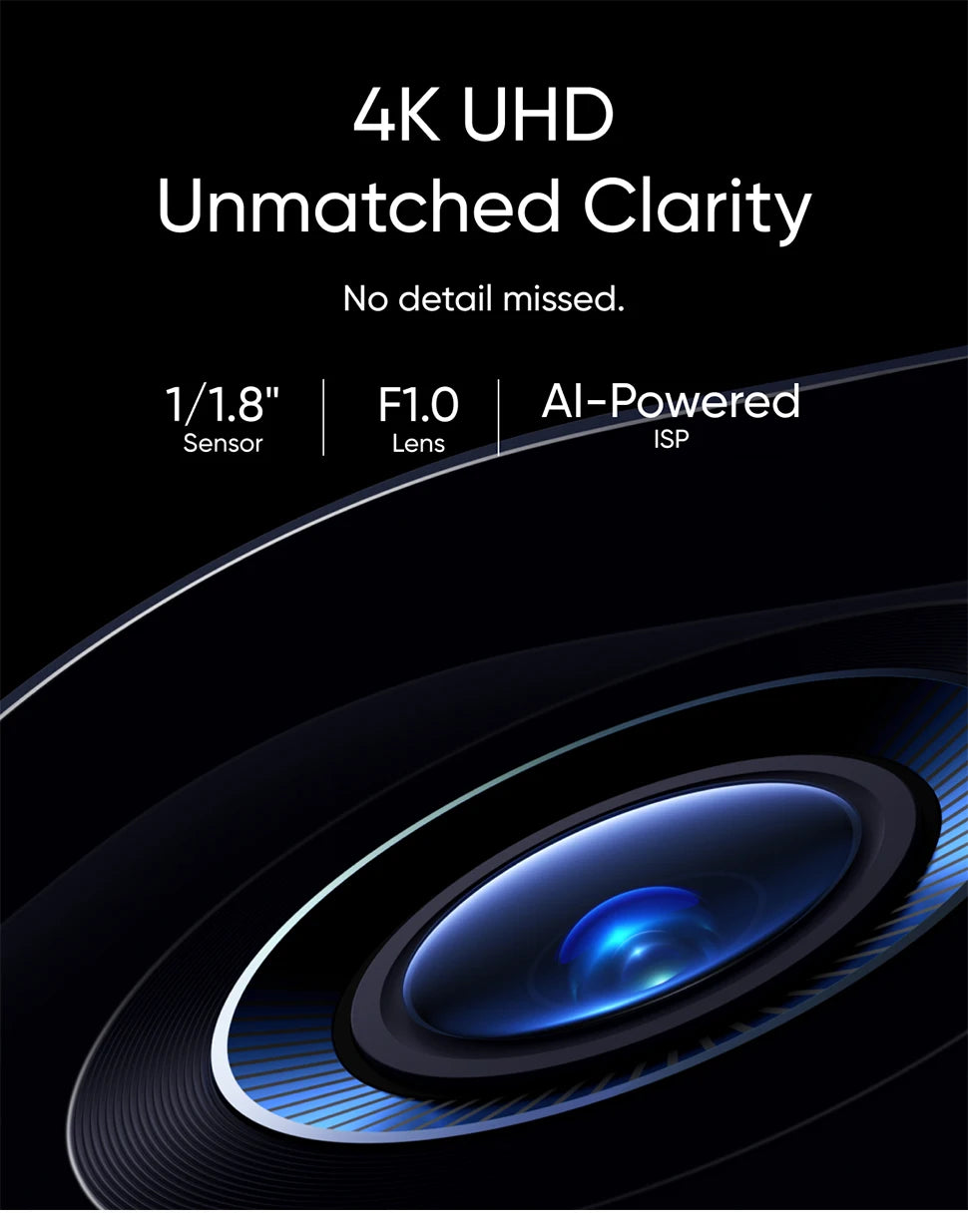 Cámara adicional eufyCam S3 Pro de eufy Security, cámara solar inalámbrica para exteriores, visión nocturna MaxColor, cámara 4K con panel solar