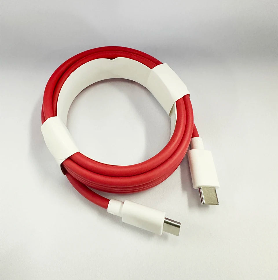 Cable original para OnePlus 13, 12 y 11, 150 W, 100 W y 80 W Supervooc 2.0 Warp, USB tipo C, carga rápida, OnePlus 10T, Nord CE 5, 4, 10, Ace 3