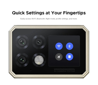 Teléfono resistente DOOGEE S200 Max, 16 GB + 512 GB, batería de 22000 mAh, procesador Dimensity 7050, pantalla de 6,72" a 120 Hz, pantalla trasera de 1,32", linterna dual.