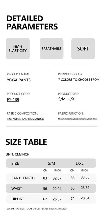 Leggings deportivas para mujer, color sólido, para gimnasio, correr, yoga, pantalones largos, cintura alta, efecto vientre plano, elásticas, pantalones de chándal, siete colores.