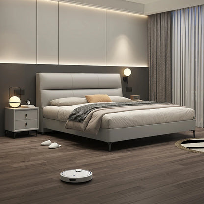 Cabecero de cama doble de lujo, impermeable, moderno y económico, con marcos para camas matrimoniales, muebles para el hogar.