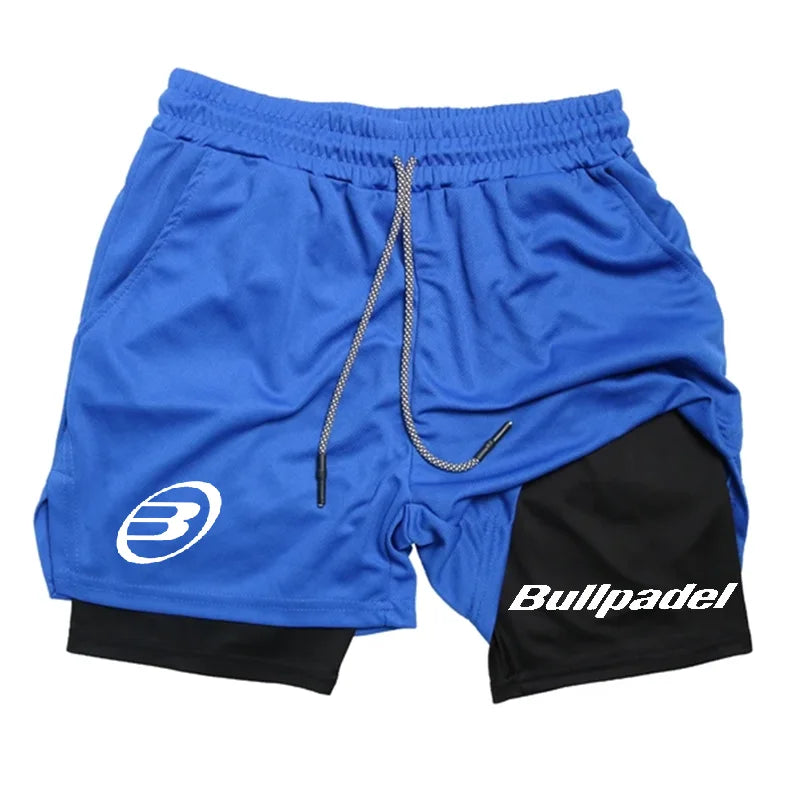 Pantalones cortos deportivos de pádel para hombre, pantalones cortos de tenis transpirables, pantalones de bádminton de secado rápido, ropa deportiva para correr al aire libre, verano, nuevo