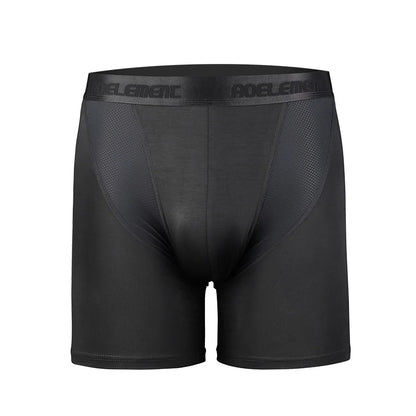 Calzoncillos bóxer deportivos para hombre, antidesgaste, de modal, profesionales, para correr, fitness, ajustados, de pierna larga y secado rápido.
