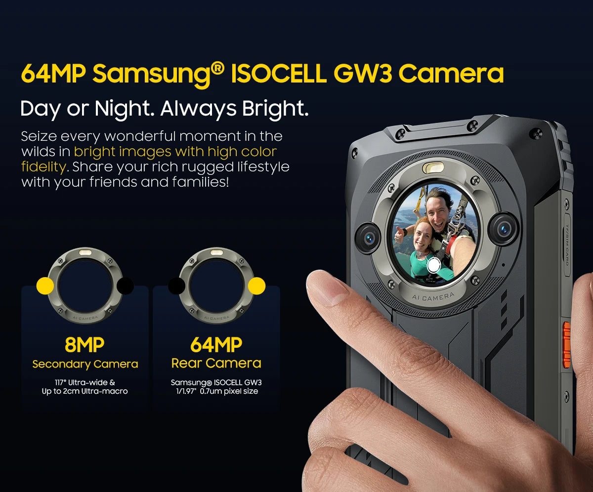 [Estreno mundial] Blackview BV9300 PRO, teléfono inteligente resistente, procesador Helio G99, Android 13, 8 GB de RAM, 12 GB de RAM, doble pantalla.