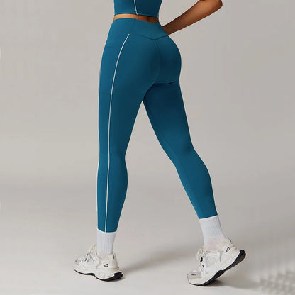 Pantalones deportivos para mujer, leggings de yoga, leggings de cintura alta para entrenamiento, leggings realzadores de glúteos, ropa deportiva para mujer, mallas push-up, ropa de fitness