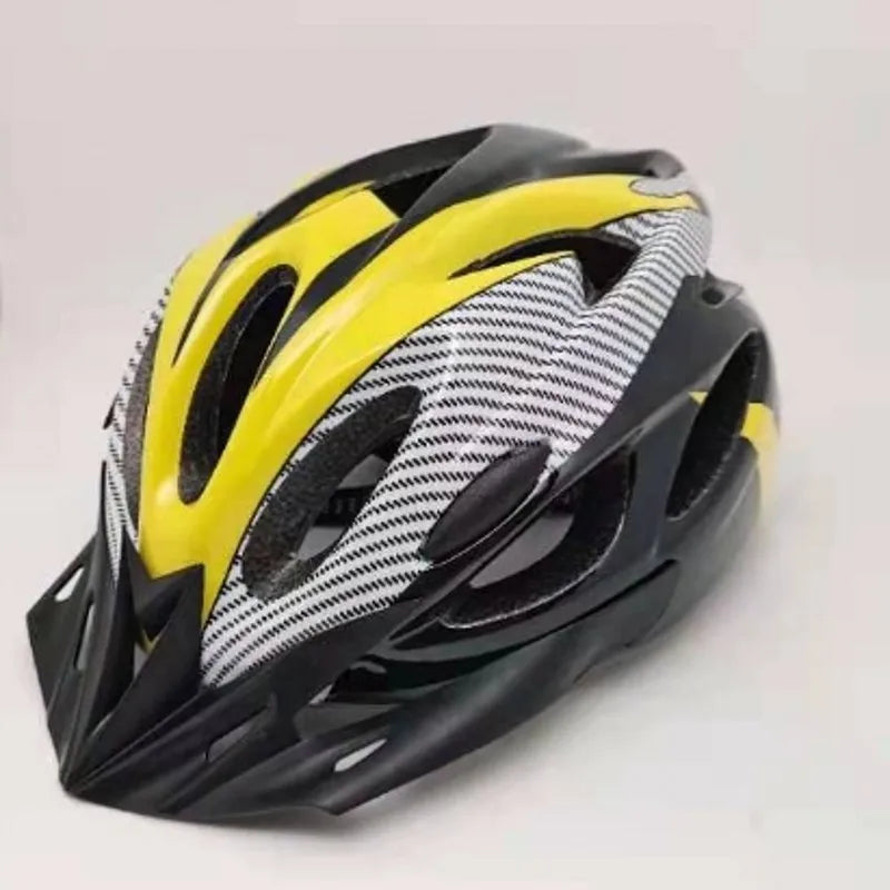 Casco de bicicleta para hombre y mujer, casco deportivo de ciclismo, ajustable, para bicicleta de montaña o carretera, con almohadilla suave, gorro de seguridad, accesorios.