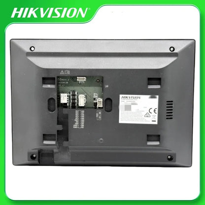 Kit de videoportero Hikvision DS-KIS603-P(C), estación de puerta para villa DS-KV6113-WPE1(C) PoE/Wifi, estación interior basada en IP DS-KH6320-WTE1
