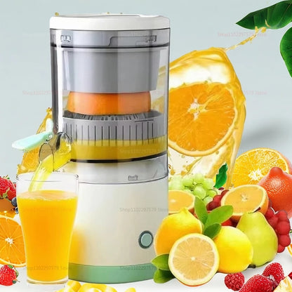 Extractor de jugo portátil, exprimidor automático de frutas para el hogar, exprimidor automático de jugo de naranja y limón, extrusor USB