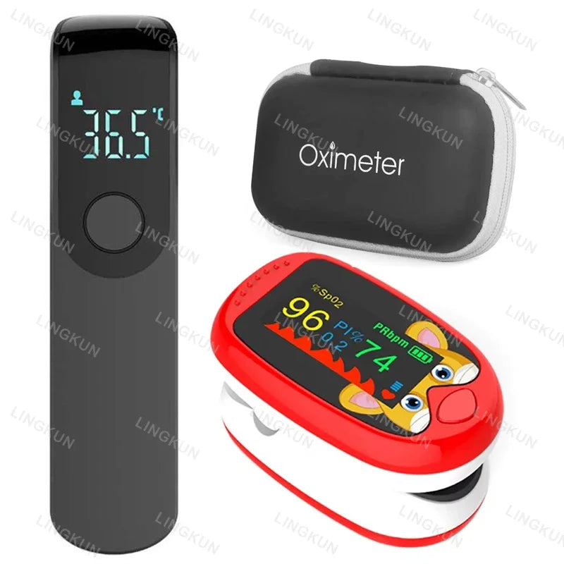 Oxímetro pediátrico USB, monitor de oxígeno en sangre de dedo para niños, oxímetro de pulso OLED, oxímetro digital para uso médico en el hogar.