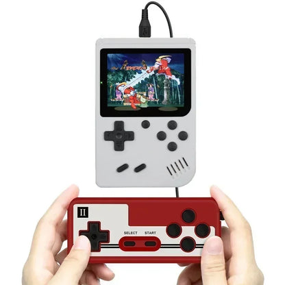 NUEVA mini consola de videojuegos retro portátil de 8 bits, reproductor de juegos portátil con 400 juegos integrados, salida AV, consola de juegos Game Boy