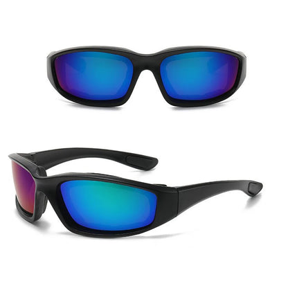 Gafas de protección UV para exteriores, acolchadas, anti-UV, unisex, deportivas, para motociclistas y aventureros.