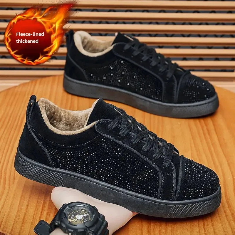 Zapatos casuales para hombre, zapatos deportivos de moda, suela de goma transpirable, calzado de verano, estilo juvenil de Hong Kong.