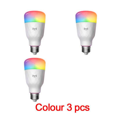 Bombilla LED inteligente Yeelight W3, color E27, 2700K, 900lm, 8W, 100-240V, compatible con Xiaomi Mijia, Alexa, Google Home y Yandex.