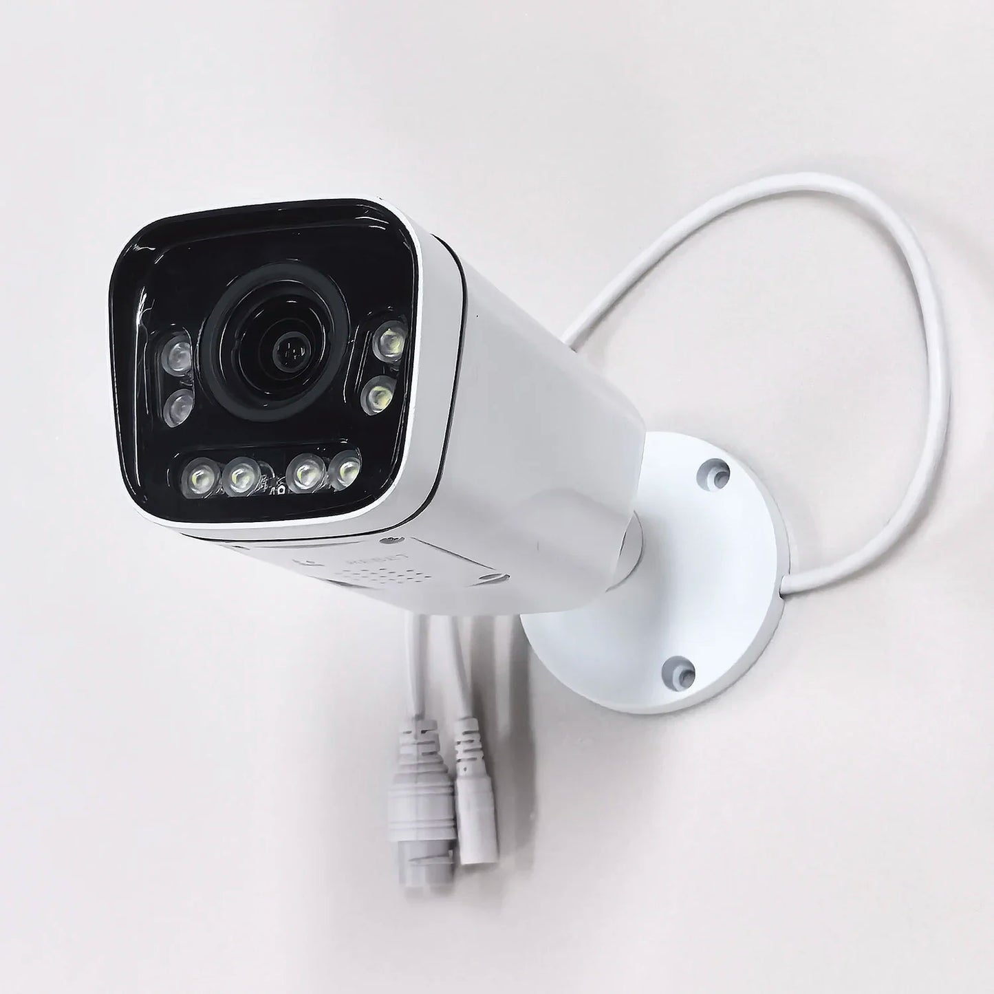 Cámara IP 4K 8MP WIFI con zoom 15x, seguimiento, PoE, protocolo RTMP Hikvision, tarjeta SD/TF de 512 GB, infrarrojos de 30 m, visión nocturna a color de 20 m