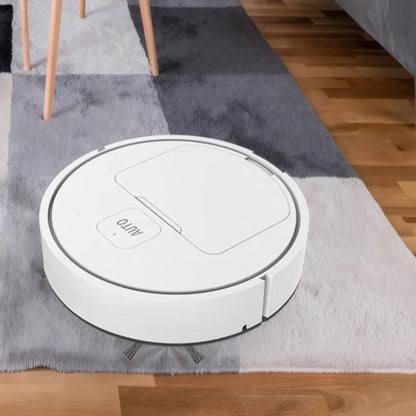 Robot aspirador 3 en 1 recargable por USB, navegación inteligente para evitar objetos, limpieza automática, barredora, robot barredor.