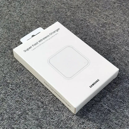 Base de carga inalámbrica rápida Samsung de 15 W para Galaxy S20 S21 S22 S23 S24 S8 S9 S10 Plus Note 20 Ultra 9 8 Z Flip Fold 6 5 4 3 2