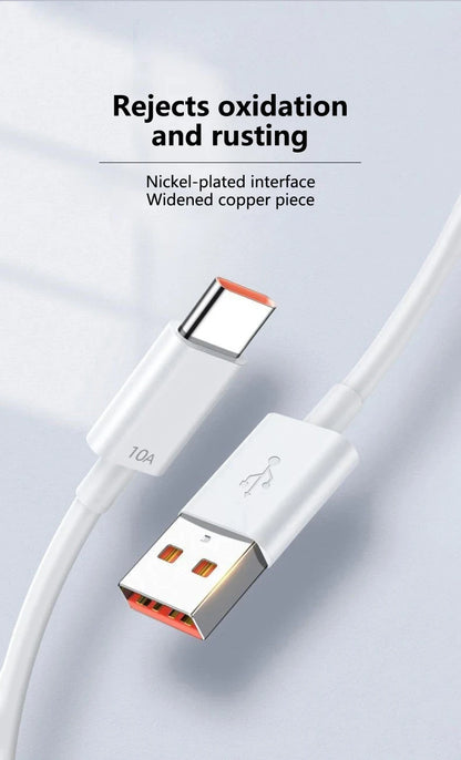 Cable de carga rápida USB Turbo original de 120 W para Xiaomi Mi 17, 15, 14, 13, 12 y 11, cable tipo C de 6 A y 67 W, Redmi Note 10, 9, 8, 7 Pro, K70 y Poco
