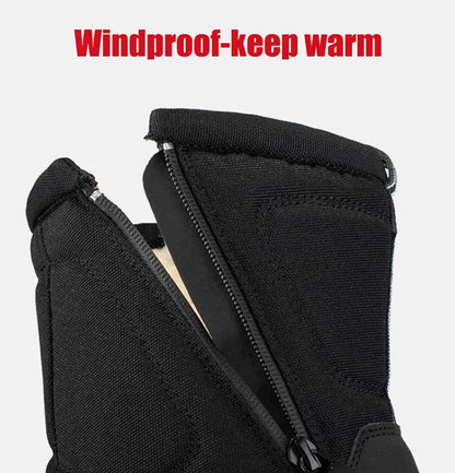 Botas de nieve de invierno para hombre, impermeables, con aislamiento, cálidas y cómodas para exteriores.