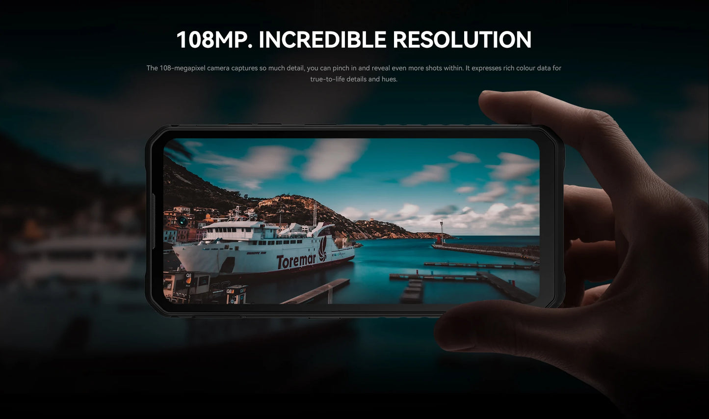 Teléfono inteligente resistente IIIF150 B2 Pro, Android, G99, pantalla de 6.8'' a 120 Hz, 24 GB de RAM, 256 GB de ROM, cámara de 108 MP, batería de 10000 mAh, carga de 30 W.
