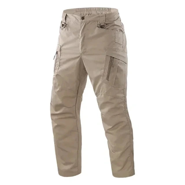 Pantalones cargo para hombre, pantalones de trabajo con múltiples bolsillos, pantalones tácticos casuales, ropa de abrigo para hombre, pantalones rectos resistentes al desgaste para otoño e invierno.