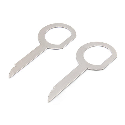 Kit de herramientas de desmontaje de 4/12 piezas para radio de coche, puerta, clip de 0,5 cm, panel embellecedor, tablero, instalación y extracción de audio, juego de palanca de reinstalación