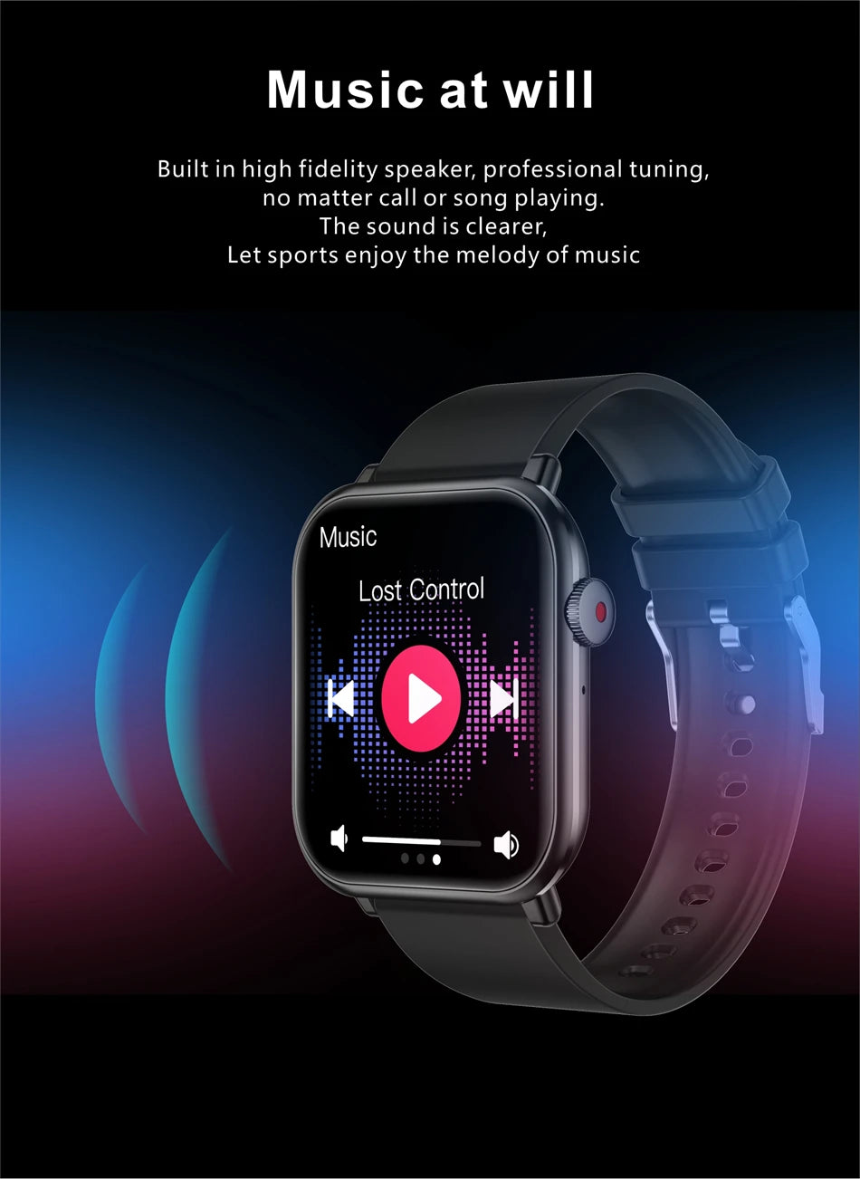 Nuevo reloj inteligente AMOLED para mujer, para hombre, con control de temperatura corporal, deportivo, fitness, resistente al agua, Bluetooth, llamadas, reloj inteligente digital para mujer.