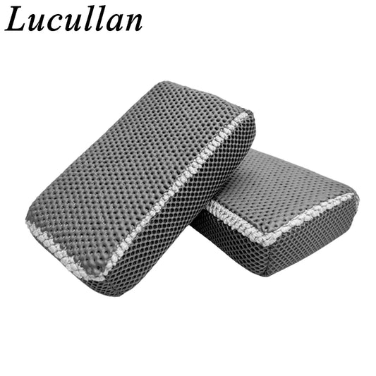 Esponja de arcilla Lucullan de doble cara, alternativa a la barra de arcilla, para fregar trabajos de arcilla y limpiar vidrios en profundidad.