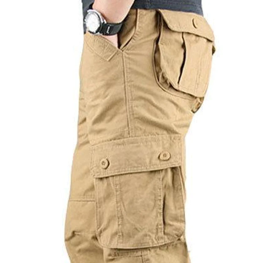 2025 Tactical Cargo Pants Men Cotton Overalls Outdoor Work Trousers Big Size Hombre Clothing Camo Hiking Pants Multiple pockets