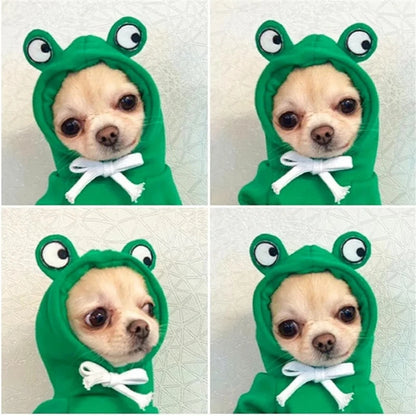 Sudadera con capucha para mascotas, ropa para perros, bulldog francés, ropa para perros pequeños, disfraces, abrigos, chaquetas, ropa de invierno, accesorios para perros