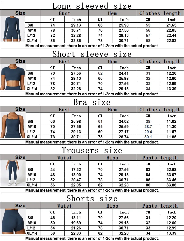 2PCS Seamless Yoga Set Women Workout Set Sportswear Gym Clothing Fitness Long Sleeve Crop Top High Waist Leggings Sports Suits