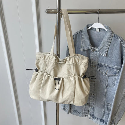 1 bolso de mano de gran capacidad, moderno, de lona, para el hombro, para el trabajo y los desplazamientos.