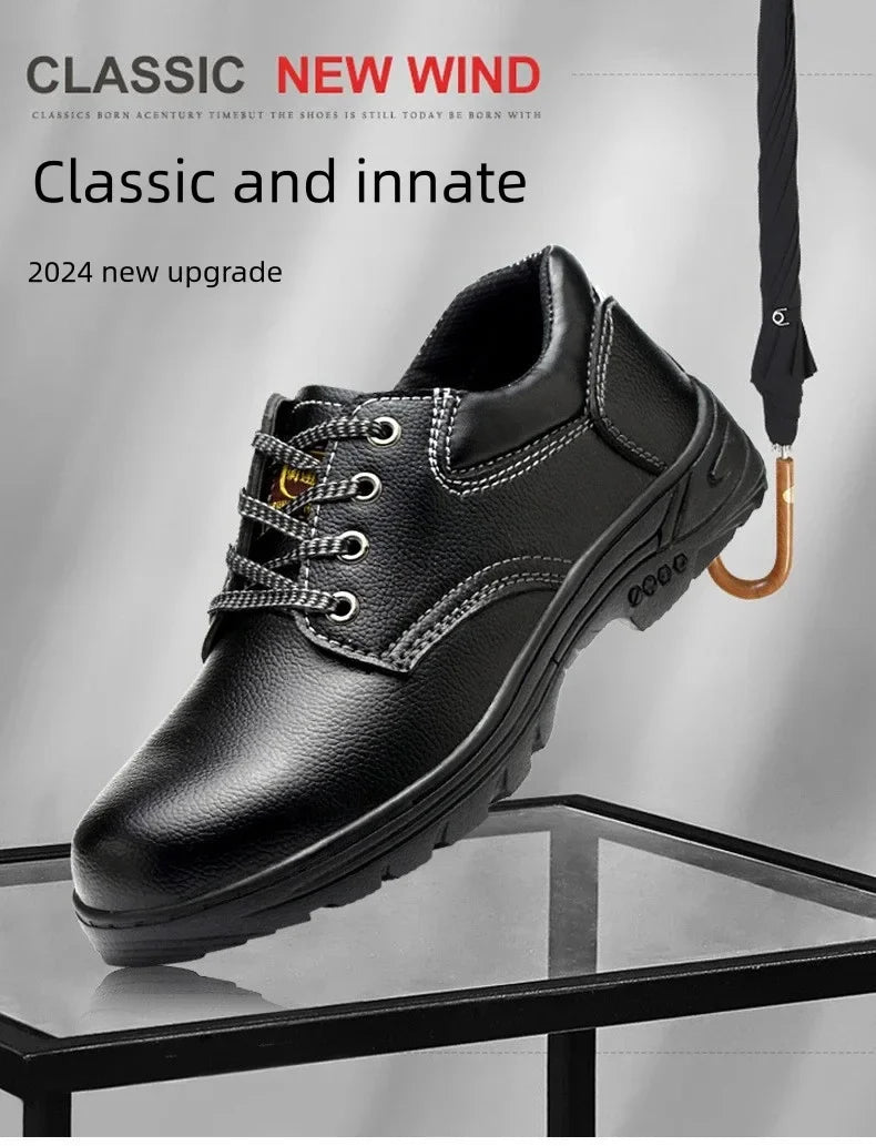 Calzado de seguridad para hombre y mujer. Antiimpactos, resistente a pinchazos, cómodo, antideslizante, resistente al desgaste, con control de olores. Ideal para la construcción y el trabajo.