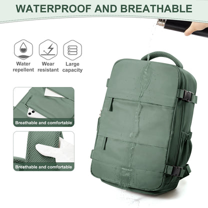 Mochila Ryanair 40x20x25, bolsa de cabina, mochila de viaje para hombres y mujeres, equipaje de mano, mochila para portátil de ocio, mochila para viaje, cabina