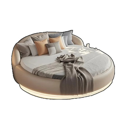Cabecero de cama japonesa minimalista tapizado mesitas de noche cama moderna marco para dormir camas de matrimonio dormitorio muebles