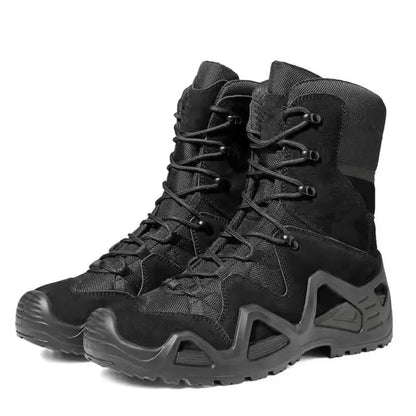 Botas tácticas de combate para hombre, impermeables, para senderismo, trabajo y escalada. Botas tácticas militares de intervención y seguridad.