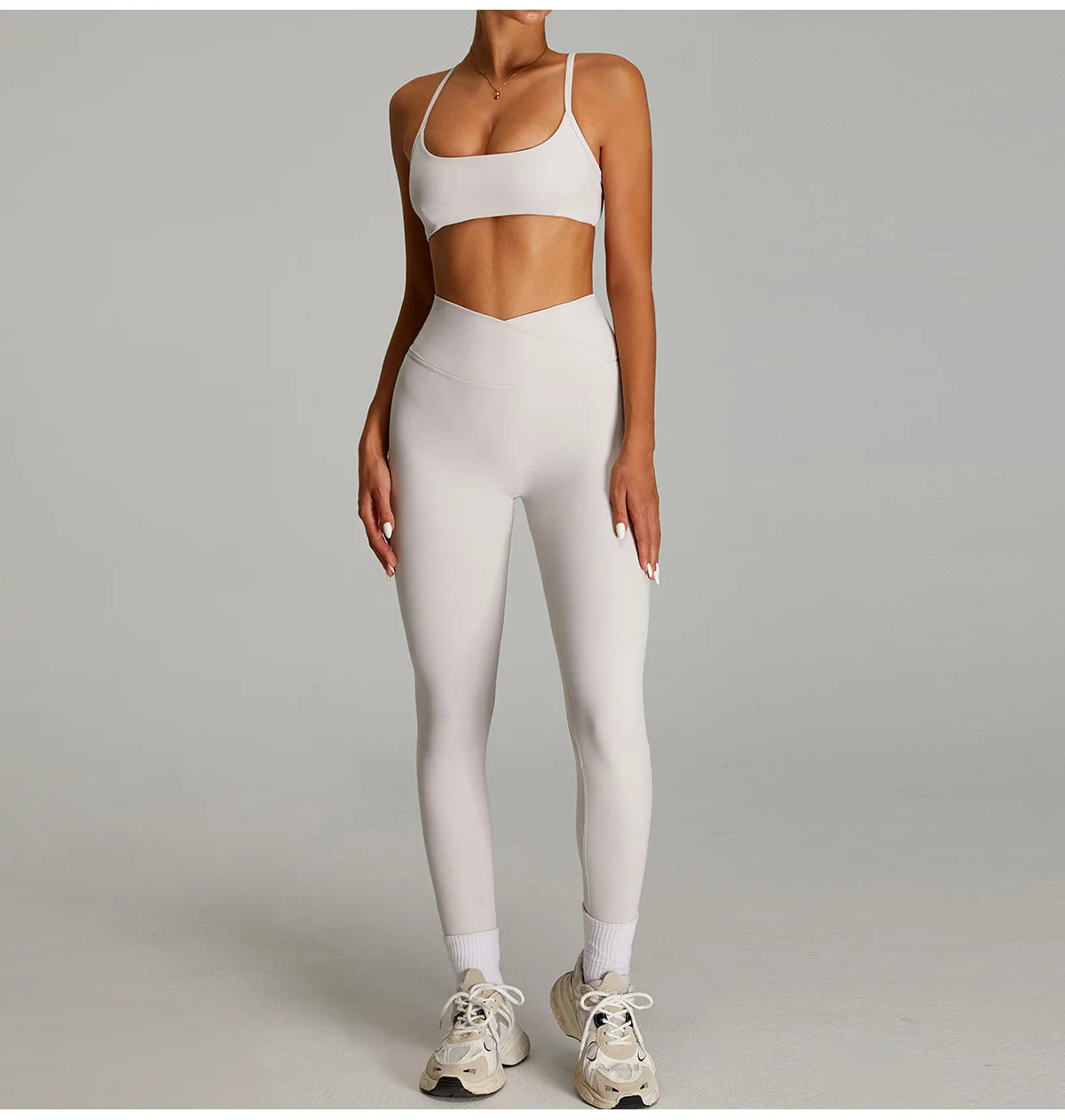 Conjunto deportivo de yoga para mujer mikeyoga, 2 piezas, secado rápido, ideal para gimnasio, correr y entrenar. Incluye ropa deportiva de manga corta para yoga.