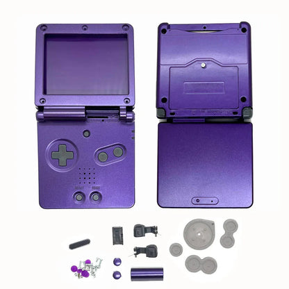 Carcasa original de repuesto de alta calidad para consola Gameboy Advance GBA SP con juego de accesorios.