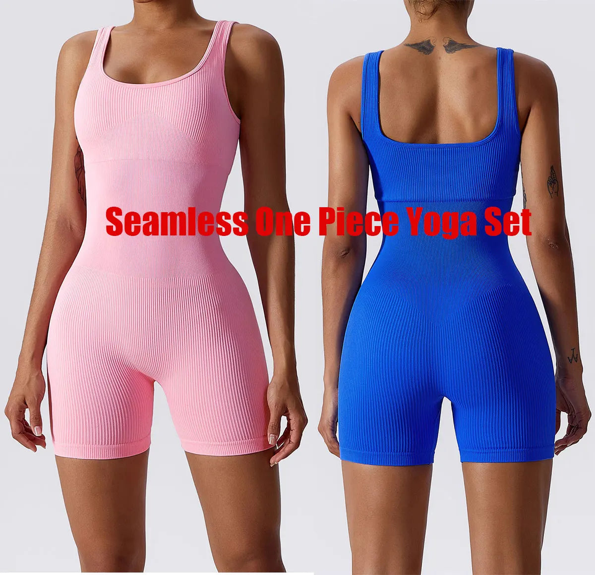 Traje de yoga de una pieza sin costuras de primavera, conjunto de entrenamiento de fitness para danza y tonificación abdominal, mono elástico, ropa deportiva de gimnasio con efecto push up