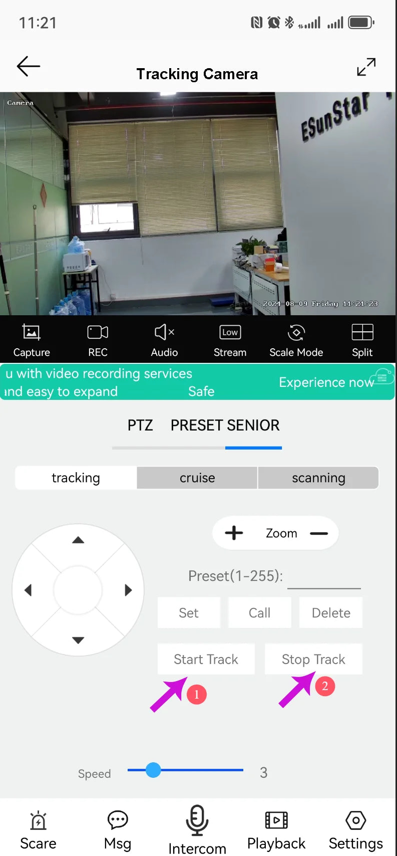 Cámara IP 4K 8MP WIFI con zoom 15x, seguimiento, PoE, protocolo RTMP Hikvision, tarjeta SD/TF de 512 GB, infrarrojos de 30 m, visión nocturna a color de 20 m